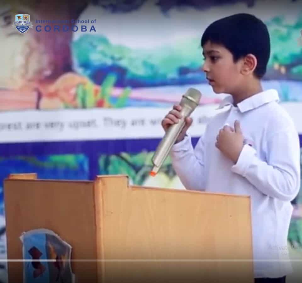 ISC Inter School speech competition